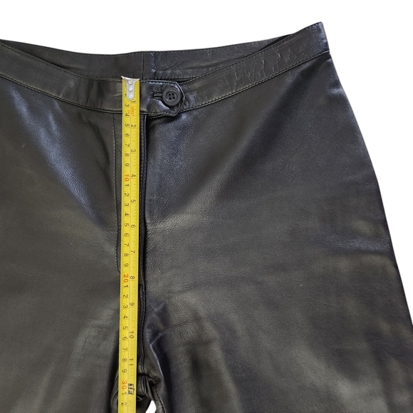 BOD & CHRISTENSEN Genuine Leather Soft Pant — Black / Ladies 12 - Picture 12 of 14